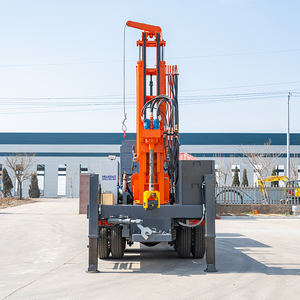 Plateforme de forage montée sur véhicule avec une profondeur de forage allant de 200 m à 400 m, prenant en charge les procédés de forage pneumatique, moteur haute performance - Product Image 3