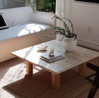 Meubles haut de gamme de style japonais, table à thé nordique pour séjour à la maison