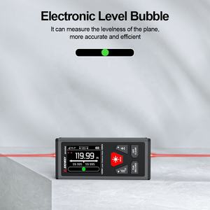 SNDWAY Bilateral 120m Telémetro láser Medidor de distancia recargable digital con burbuja de <span class=keywords><strong>nivel</strong></span>, batería de litio incorporada - Product Image 5