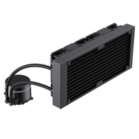 GAMEMAX 240mm Liquid Freezer Intel AMD Compatible Efficient PWM-controlled Pump RGB Fan Factory Customizable CPU Water Cooler