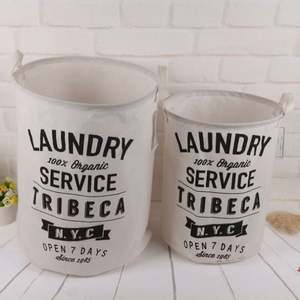 Best Canvas Collapsible <b>Laundry</b> Hamper <b>Basket</b> Online - Product Image 5