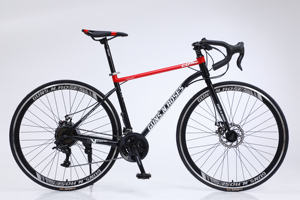 CE <span class=keywords><strong>Meilleur</strong></span> vélo de route en acier à haute teneur en carbone à double frein à disque 21 vitesses 700C vélo de <span class=keywords><strong>course</strong></span>, vélo de montagne, vélo de montagne - Product Image 2