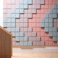 Paneles Acústicos de Lana de Madera Hexagonales Multicolores, Absorbentes de Sonido y Reductores de Ruido, para Estudio y Oficina, Gran Venta