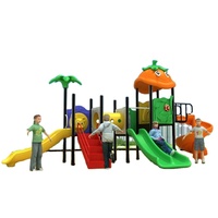 Toboggan en plastique et acier LLDPE pour enfants, idéal pour les aires de jeux extérieures de maternelles, parcs d'attractions et parcs de trampolines, capacité 5-10 enfants