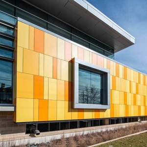 KEPLER <span class=keywords><strong>Anti</strong></span> UV Mur Façade Intérieur Extérieur 6mm 8mm HPL Résine phénolique Traitement Papier kraft Panneau stratifié haute pression - Product Image 2
