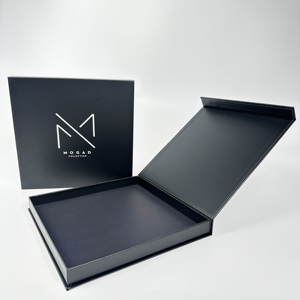 Customizable Color Luxury Rigid <b>Magnetic</b> Gift <b>Box</b> with Sponge Lining and Matt Lamination for Clothing - Product Image 1