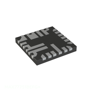 MAX77751BEFG+ Distribuidor Autorizado de Cargadores de Batería 24 PowerUFQFN Componentes de Chips Electrónicos Entrada de 14V, 3A USB TIPO C AUTONOMO - Product Image 1