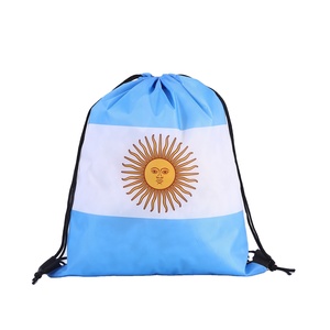 Sacs à dos à cordon en polyester personnalisés de haute qualité avec drapeau du <span class=keywords><strong>Portugal</strong></span> pour hommes, cadeaux promotionnels avec poignée en corde - Product Image 4
