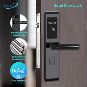 YOLOCK TTlock ระบบล็อคประตูอัจฉริยะสำหรับโรงแรม ความปลอดภัยสูง ผลิตจากสแตนเลส 304 พร้อมระบบซอฟต์แวร์จัดการ HT04  ระบบล็อคด้วยการ์ดโรงแรม - Product Image 5