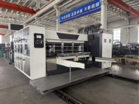 Máquina Automática de Impresión, Corte y Ranurado de Cartón Corrugado de Alta Velocidad