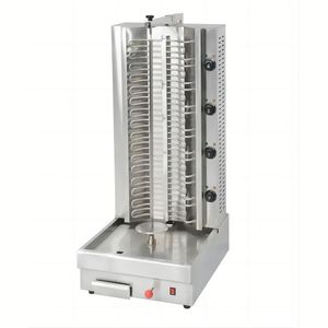 Máquina <span class=keywords><strong>Shawarma</strong></span> recién horneada, cortador eléctrico de un quemador casero, afilador rebanador con señal automática, caja De Kebab De Persian Led - Product Image 3