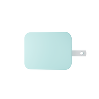 Chargeur rapide PD 45W, chargeur mobile, type-C USB-A, adaptateur de chargeur de téléphone multifonction avec prises interchangeables US EU AU