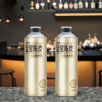 Kingstar Chenpi Chinees Ambachtelijk Bier Premium Ale 1L*6 Kruidenbier Aluminiumblikjes Flessen Lichte Kleur Natuurlijke Smaak 4.1% ABV