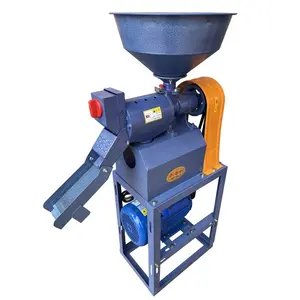 New type of crusher and rice mill combination machine for farm use