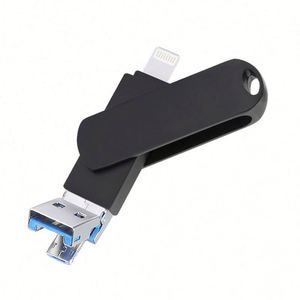 Clé USB 3-en-1 personnalisable avec logo, de 8 Go à 128 Go, USB 3.0, pour smartphone, avec connecteur Type C, clé USB 3.1 - Product Image 1