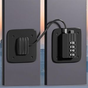 Protección para niños sin perforaciones Puerta corredera Ventana Cajón Gabinete Cerradura con contraseña - Product Image 6