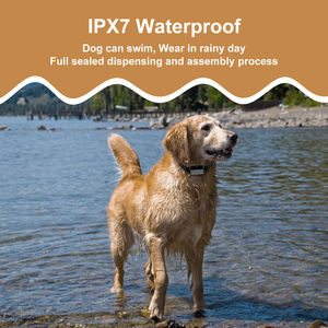 कुत्ते छाल प्रशिक्षण कॉलर वाटरप्रूफ कंपन और बीप पिल्ला स्मृति प्रशिक्षण कॉलर 330 यार्ड दूरस्थ प्रशिक्षण के साथ - Product Image 4