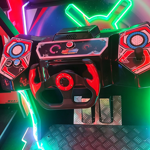 Machine de jeu d'arcade de course à capteur de mouvement, style cockpit japonais, pour adultes, avec écran HD 32-42 pouces, fonctionnant à monnayeur - Product Image 4