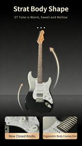 Guitarra Elétrica HT ST100 Nível Iniciante/Performance - Product Image 2