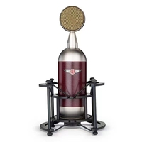 Microphone portable professionnel BAIFEILI MAX avec suspension antichoc en métal, électret à électrode arrière, 48V, pour enregistrement studio, cardioïde