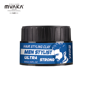 Erkekler için saç kili güçlü tutun mat Finish saç vaksı kil doku Ultra Styling saç vaksı macun saç vaksı Styling kil macun saç - Product Image 1