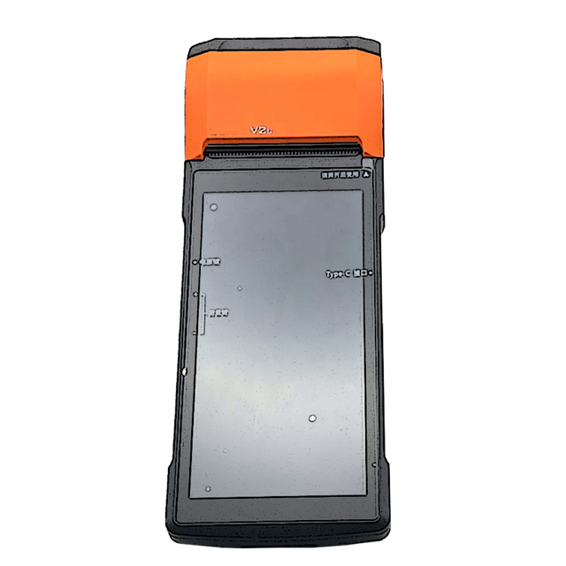 Android 11 Handheld POS Terminal with Printer for V2S Ticketing Food Ordering System