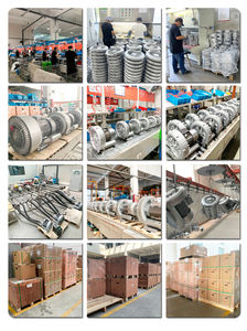 Manvac 0.5HP 단상 220V 모터 링 송풍기 측면 채널 송풍기 공기 송풍기 - Product Image 6