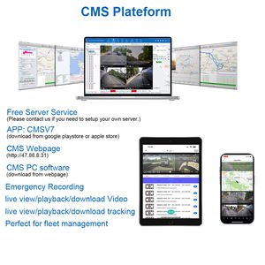 Registratore Video per Veicoli <span class=keywords><strong>4</strong></span>-CH AHD 4G GPS WIFI RJ45 SSD/SD, Scatola Nera 100% Metallo con Visualizzazione Remota per Flotte, Camion, Furgoni, Autobus - Product Image 4