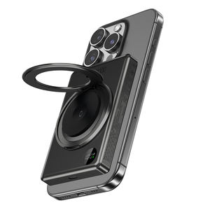 Nouveau produit Banque d'alimentation externe sans fil magnétique intelligente multifonctionnelle ultra-mince <span class=keywords><strong>avec</strong></span> support de charge rapide PD20 15W - Product Image 1