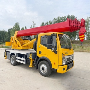 6 tấn 28m nâng chiều cao cánh tay thẳng nhiệm vụ nặng nề mới xe tải cẩu máy với cần cẩu xe tải gắn cẩu - Product Image 2