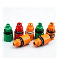 Connecteur de tuyau d'arrosage en plastique de 1/2 pouce, raccord rapide pour robinet d'eau, raccord de tuyau