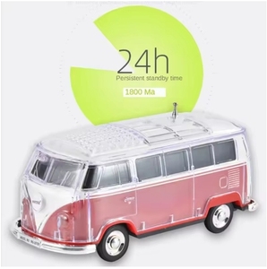 Altoparlante Mini WS-267BT a Forma di Auto, Colorato, <span class=keywords><strong>con</strong></span> Funzioni <span class=keywords><strong>MP3</strong></span>, USB, TF, FM e LED a 7 Colori - Product Image 3