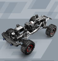 Coche RC Eléctrico sin Escobillas MJX H18P a Escala 1:18 Hyper GO Ford Bronco, Todoterreno de Metal 4WD, Experto en Escalada, Juguete para Interiores y Exteriores