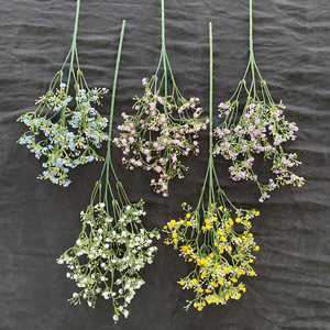 Usine de fleurs artificielles Meiyu Craft, fleurs artificielles de type Baby's Breath, 30 cm-100 cm, fleurs décoratives en plastique pour mariage et maison, multicolores - Product Image 4