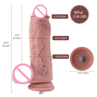 Hismith Sex Machine Lube Launcher 2.0 Pro 200ml 9.25 Inch Dual Density Dildo 11.2 Inch Monster Anal Dildo Vente en gros