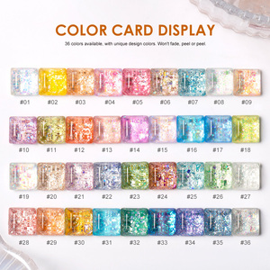 Échantillons Gratuits – Vernis à Ongles Gel UV Longue Durée Étoiles Scintillantes Personnalisées, Sans Odeur, Vegan, Soak Off, Compatible LED/UV - Product Image 2