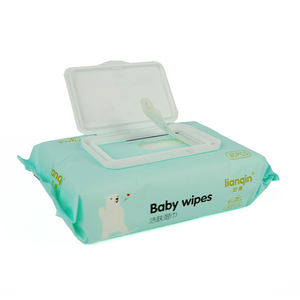 MUESTRA GRATIS Toallitas húmedas al por mayor Toallitas húmedas cómodas baratas para bebés 80 piezas Liso - Product Image 5