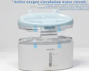 Prodotti per animali domestici 2l elettrico elettrico pet dog gatto fontana di acqua per animali domestici forniture e attrezzature - Product Image 3