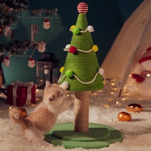 <strong>Cat</strong> <strong>Climbing</strong> <strong>Frame</strong> Christmas Tree Natural Sisal <strong>Cat</strong> Scratching Post Simulation Large Wear Resistant Scratch <strong>Cat</strong> Scratching Pad - Product Image 5