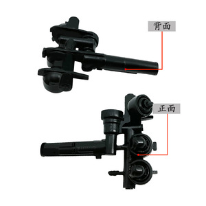 หัวฉีดน้ำล้างกระจกหน้ารถเมอร์เซเดส-เบนซ์ เอส-คลาส รุ่น 2208601647 2208601547 วัสดุ ABS แบบกลไก ซ้าย-ขวา - Product Image 2