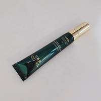 Récipient de rouge à lèvres en plastique en aluminium de 20g avec tubes de brillant à lèvres à tête à vis en céramique pour emballage cosmétique
