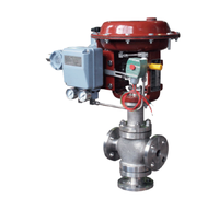 Produit chaud Wcb Cf8 DN50 Vanne de commande de globe de pincement pneumatique