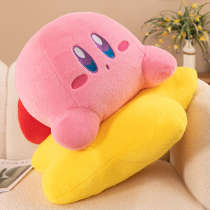 Star <span class=keywords><strong>Kirby</strong></span> peluche muñeca <span class=keywords><strong>Kirby</strong></span> tiro almohada lindo Animal relleno muñeca dibujos animados Anime cojín suave muñeca para dormir para chico al por mayor - Product Image 4
