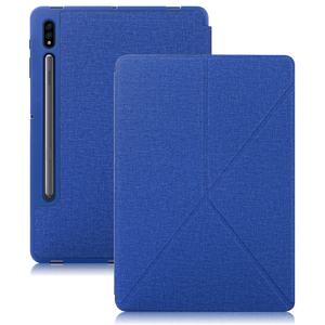 เคสหนังอเนกประสงค์,สำหรับ <span class=keywords><strong>Samsung</strong></span> <span class=keywords><strong>Galaxy</strong></span> <span class=keywords><strong>Tab</strong></span> <span class=keywords><strong>S7</strong></span> <span class=keywords><strong>FE</strong></span> S8 Plus ฝาหลังพร้อมที่ใส่ปากกา12.4นิ้ว - Product Image 2