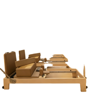 Maßgefertigter, umweltfreundlicher, stabiler und sicherer High-End Eichen-Pilates-Reformer, geeignet für Pilates-Studios