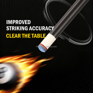 MC Series Carbon Fiber <b>Pool</b> <b>Cue</b> – 58" Billiard <b>Cue</b> Sticks Professional Low Deflection <b>Pool</b> Sticks with Uni-loc Pin Joint 12.5mm - Product Image 4
