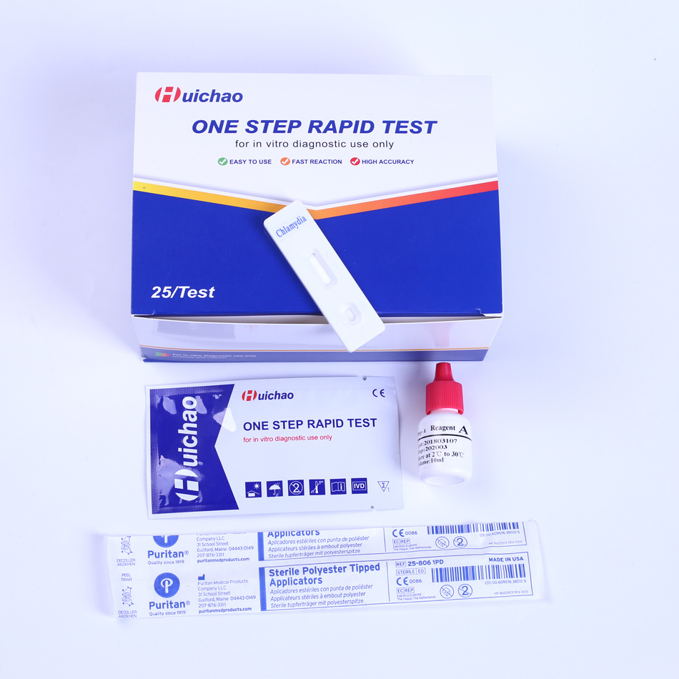 Высокоточный тампон/мочеиспускающий антиген Chlamydia, набор для быстрого тестирования