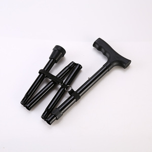 Foldable <b>Walking</b> <b>Stick</b> Aluminum Alloy Adjustable Anti Slip Senior Use - Product Image 5