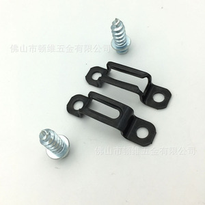 Conector Oculto Dos en Uno de Metal Negro para Instalación Rápida en Paneles, Soporte para Herrajes de Muebles - Product Image 5