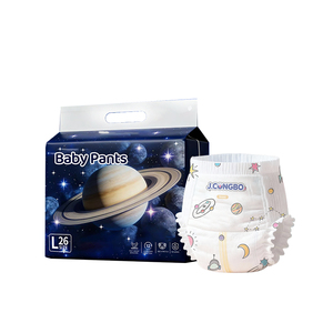 Amostras Grátis em Promoção OEM Fraldas Descartáveis de Polpa Japonesa SAP de Super Absorção Mais Vendidas para Exportação em Atacado com Estoque Pronto - Product Image 1